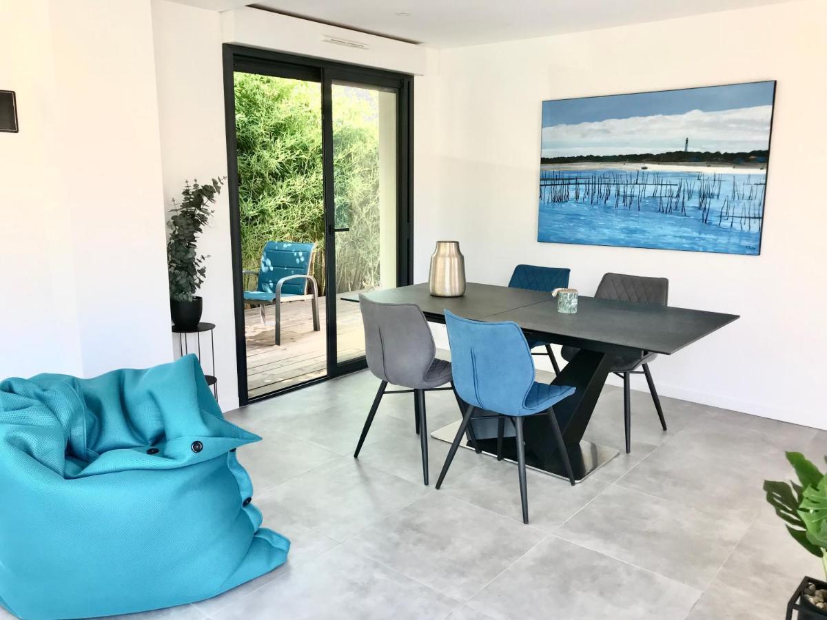 La Villa Canopee - Piscine Chauffee-Fibre-Clim-Jacuzzi Gujan-Mestras Bagian luar foto