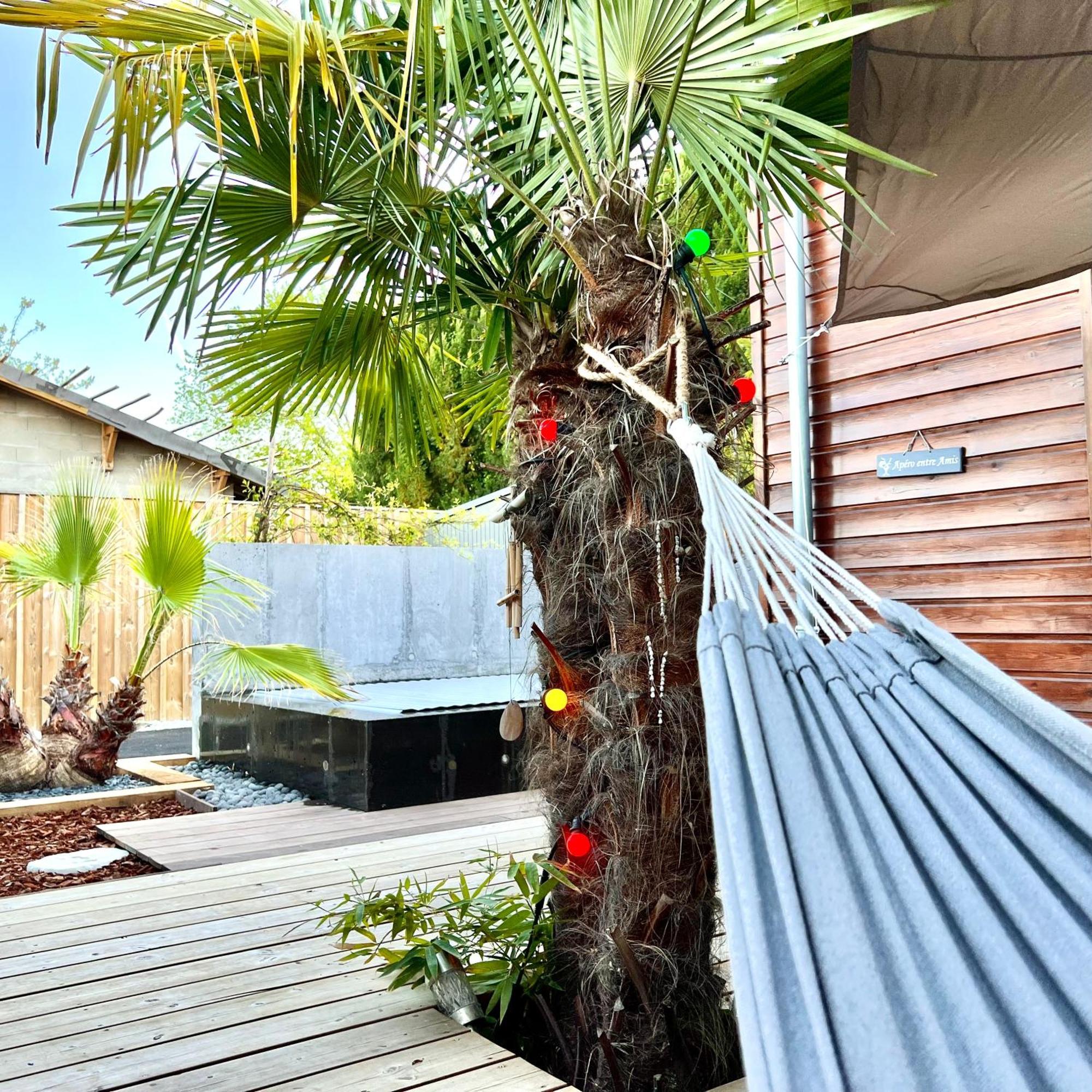 La Villa Canopee - Piscine Chauffee-Fibre-Clim-Jacuzzi Gujan-Mestras Bagian luar foto