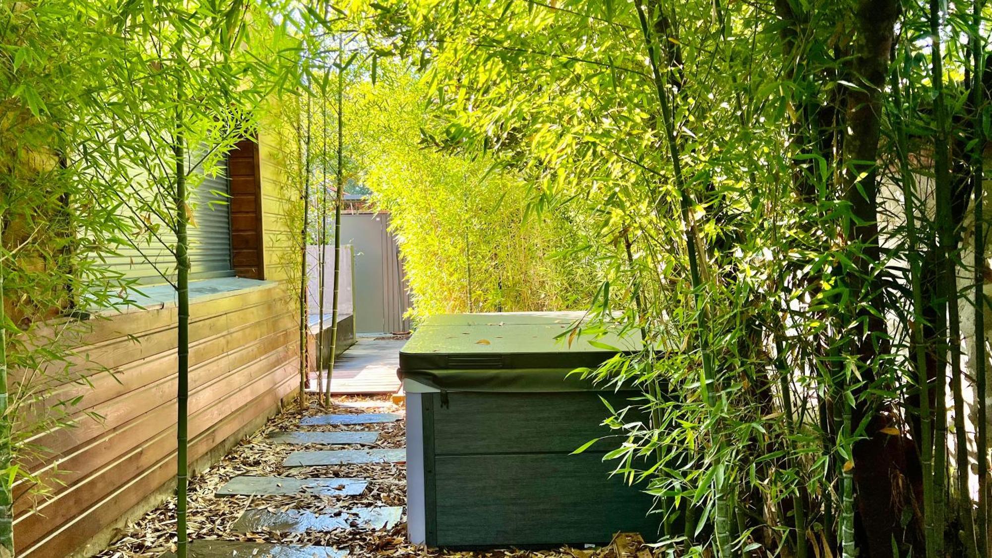 La Villa Canopee - Piscine Chauffee-Fibre-Clim-Jacuzzi Gujan-Mestras Bagian luar foto