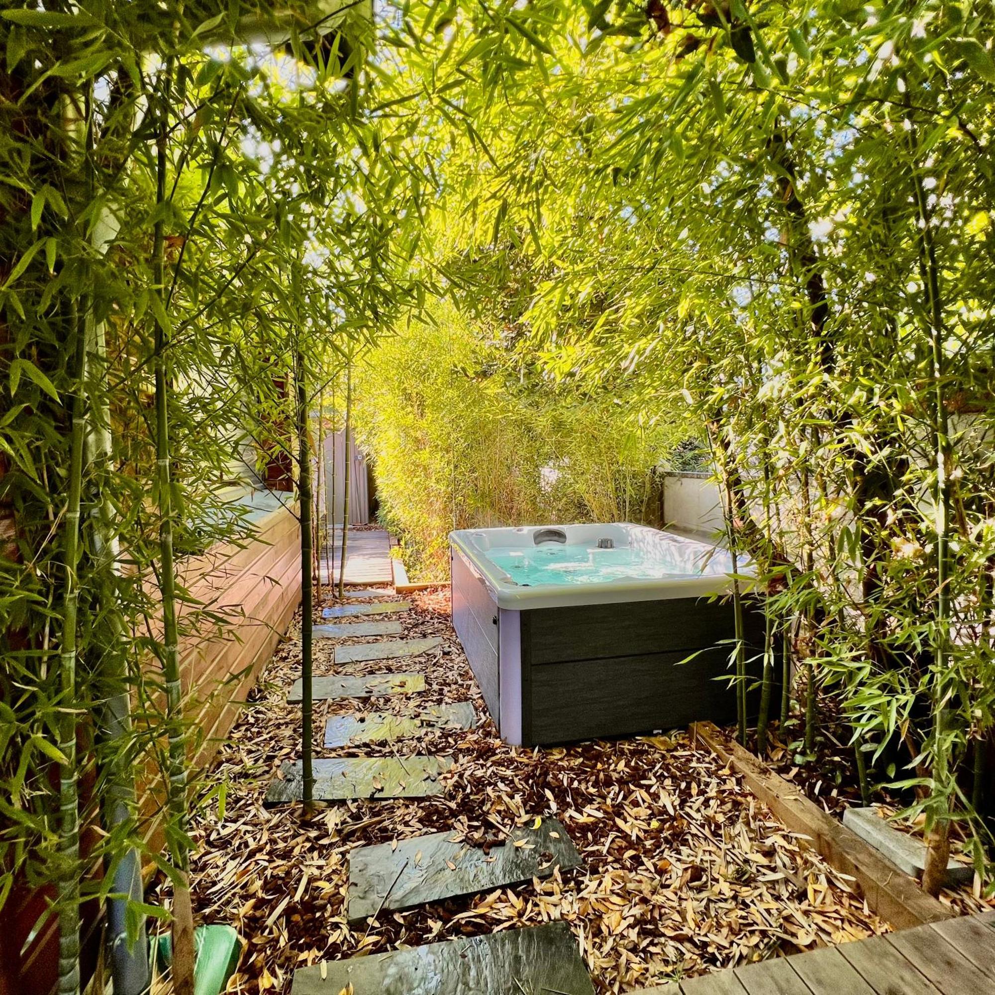 La Villa Canopee - Piscine Chauffee-Fibre-Clim-Jacuzzi Gujan-Mestras Bagian luar foto